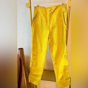 Yellow Maeve- Anthropologie Pants